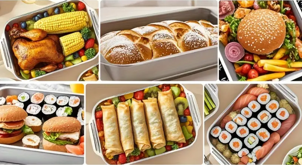 (신품) 스테인레스 식재료보관 3개 Set