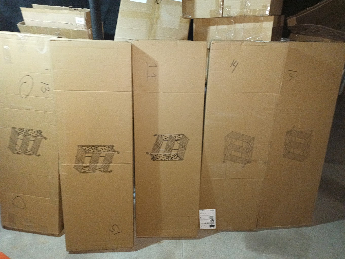 (신품) 3단 접는 렉