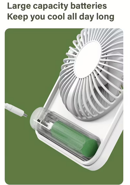 (신품) 무선 미니 선풍기