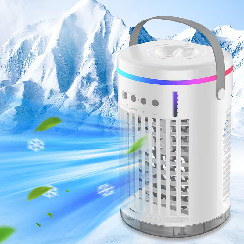 LED 가습 선풍기