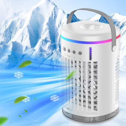 LED 가습 선풍기