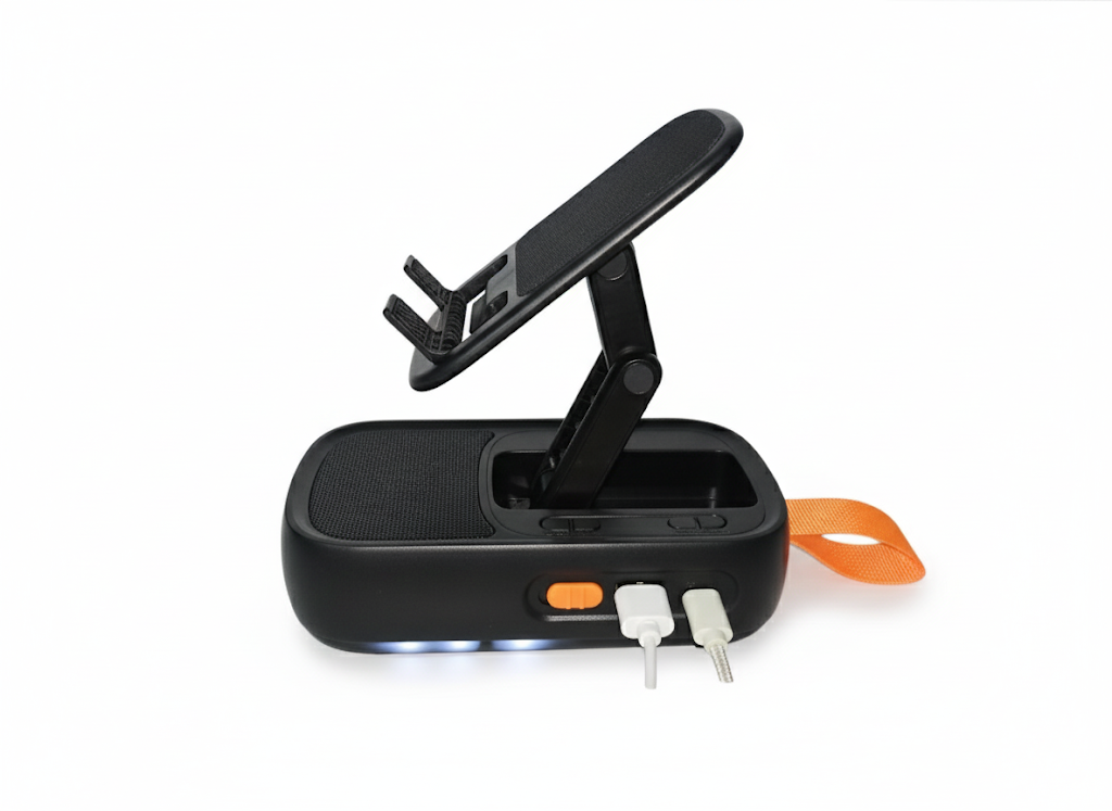 (신품) 3-IN-1 폰/태블렛 거치대 + 충전 + 스피커