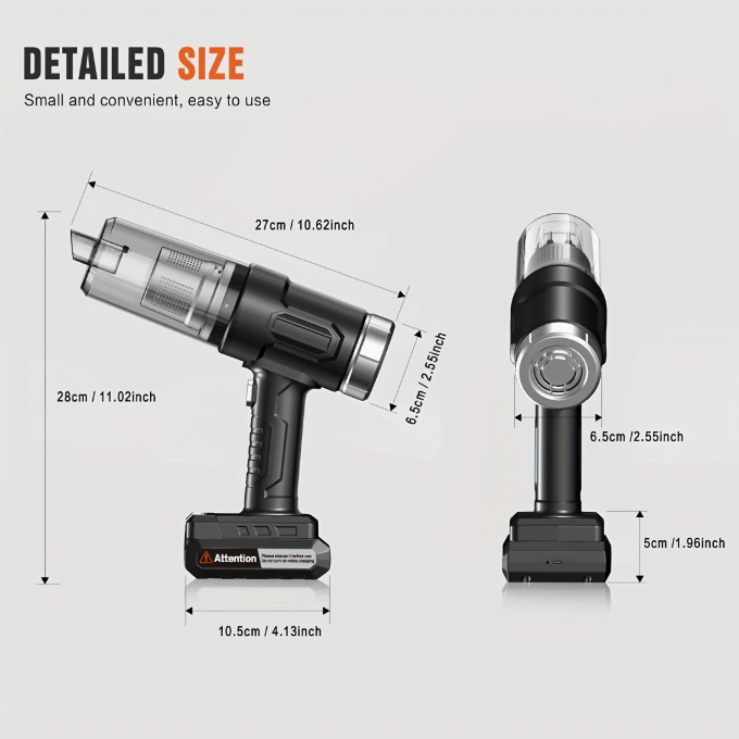 (신품) 책상/차량용 무선 청소기