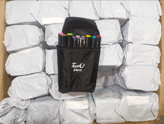 더블팁 형광 마커 24개 Set