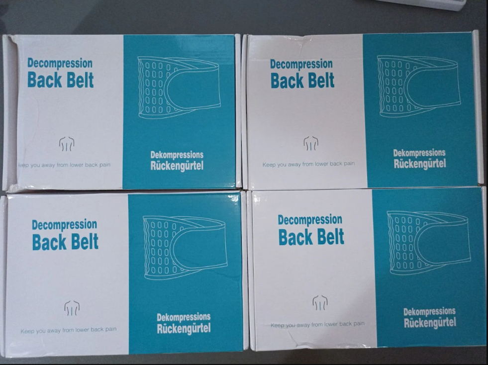 (신품) 공기 주입식 요추지지 + 찜질