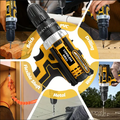 임팩트 드릴 398in-lbs 21V 2Ah x2