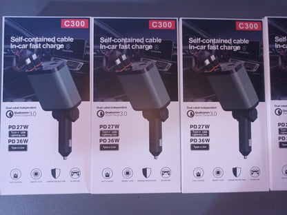 (신품) 차량용 급속 충전기 총 93W (노북 충전가능)