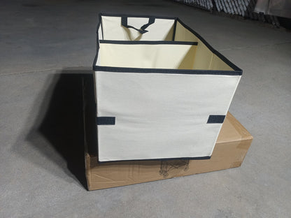 (신품) 차 트렁크 정리박스 - 베이지