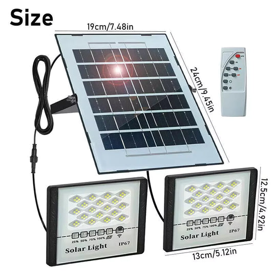 태양광 자동충전 Floodlights