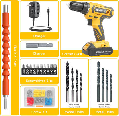 (신품) 20v 280in-lbs 3/8 드릴