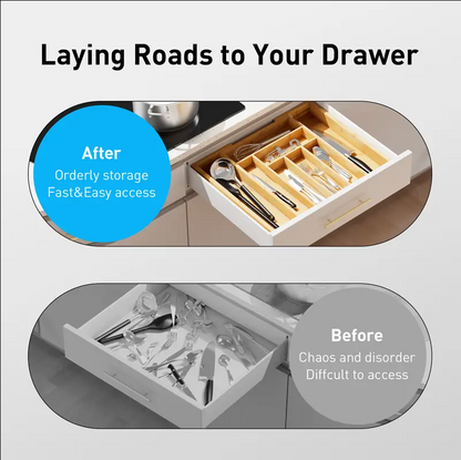 늘어나는 주방 서랍정리