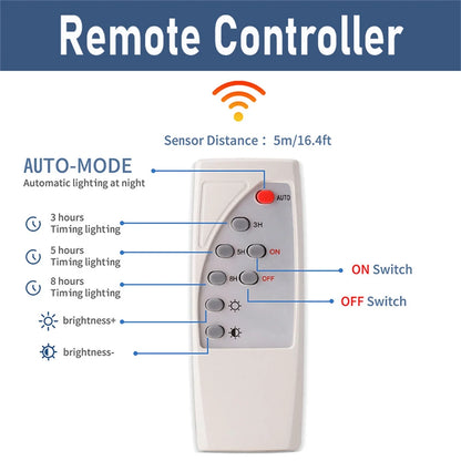 태양광 자동충전 Floodlights