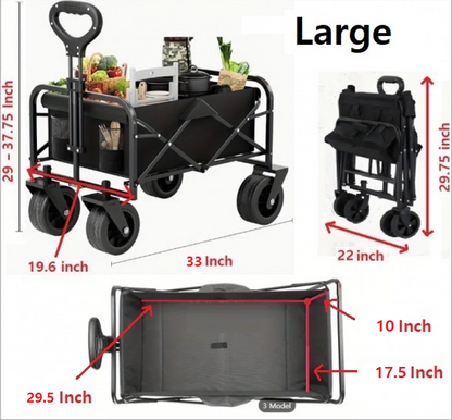 (신품) 장보고 집 도착후 차에서 물건 내릴때 쓰는 카트 Mini/small/Large
