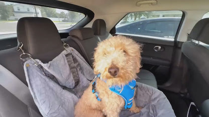 Memory Foam Dog Car Booster Seat
