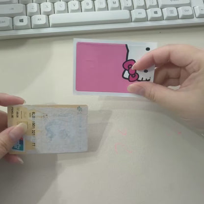 헬로키티 신용카드 / 데빗카드 보호 필름