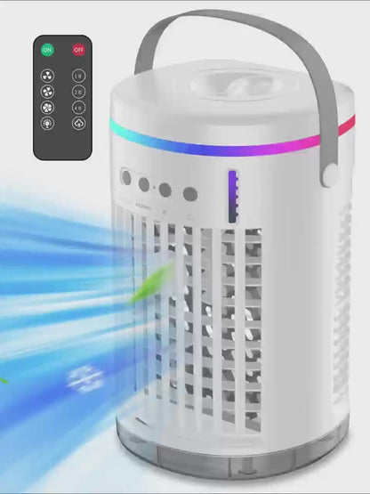 LED 가습 선풍기