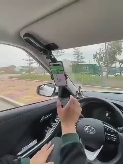 차량용 폰 거치대  - 햇빛 가리개 부착 (선 바이저)