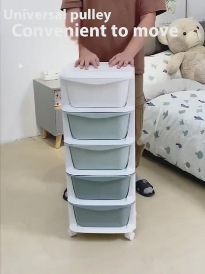 (신품) 5단 플라스틱 서랍