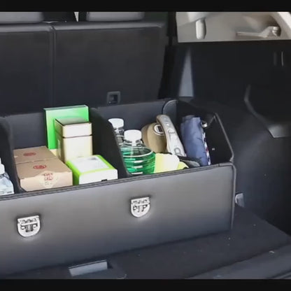 차 트렁크 정리박스 미디움/라지