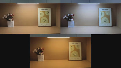 (신품) 20인치 자동 센서등 흰색/노랑