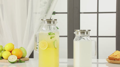 글래스 피쳐 - 68oz / 2L (1개)