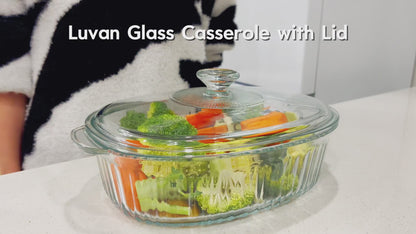 Glass Casserole Dish - 3QT