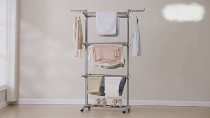 (신품) 4단 빨래 건조대