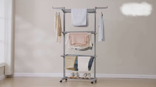 (신품) 4단 빨래 건조대