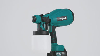 (신품) HVLP 21V 무선 페인트 스프레이