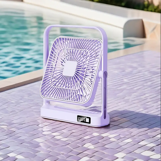(신품) 무선 선풍기 보라/흰색