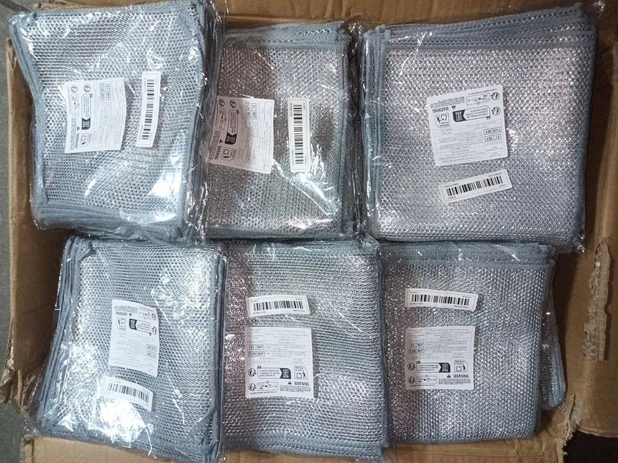 (신품) Double Layer 쇠 수세미 30개