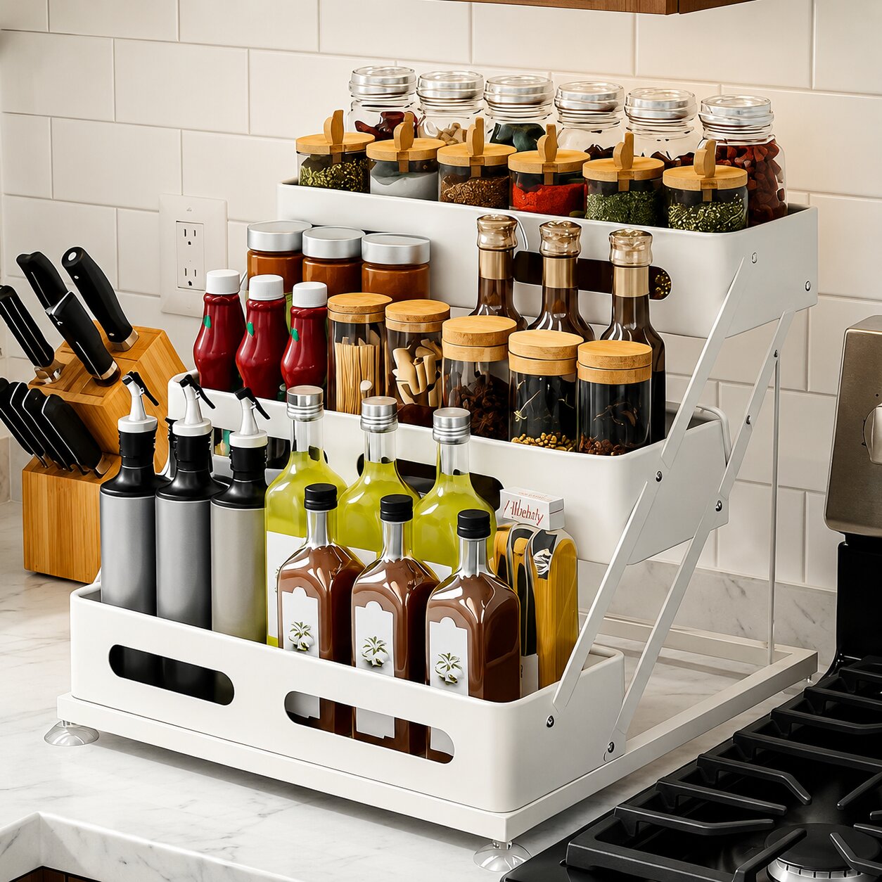 Spice Rack Organizer - 3 Tier